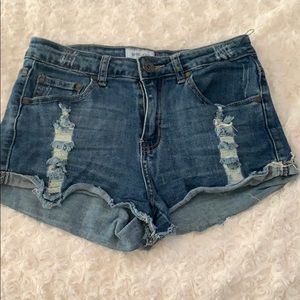 Jean shorts